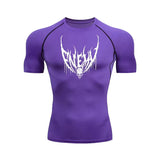 Enemy Purple Compression Shirt XMARTIAL