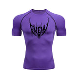 Enemy Purple Compression Shirt XMARTIAL