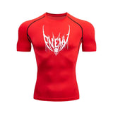 Enemy Red Compression Shirt XMARTIAL