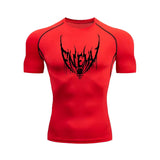 Enemy Red Compression Shirt XMARTIAL