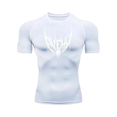 Enemy White Compression Shirt XMARTIAL