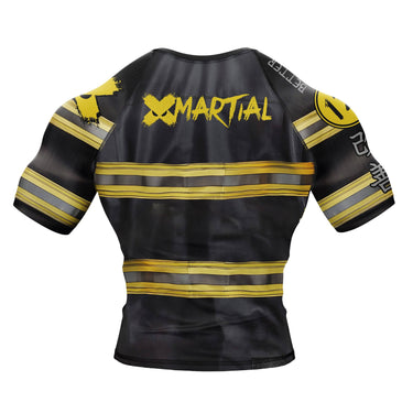 Fire Hero BJJ Rash Guard XMARTIAL