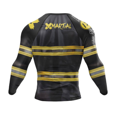 Fire Hero BJJ Rash Guard XMARTIAL