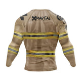 Fire Hero BJJ Rash Guard XMARTIAL