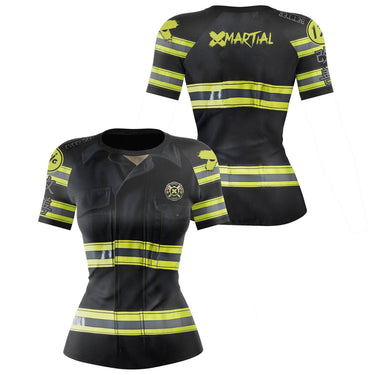 Firefighter Women's BJJ Rash Guard XMARTIAL