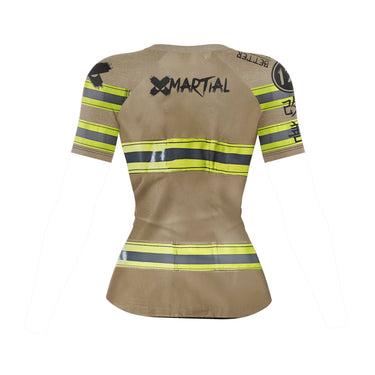 Firefighter Women's BJJ Rash Guard XMARTIAL