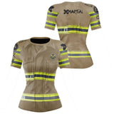 Firefighter Women's BJJ Rash Guard XMARTIAL