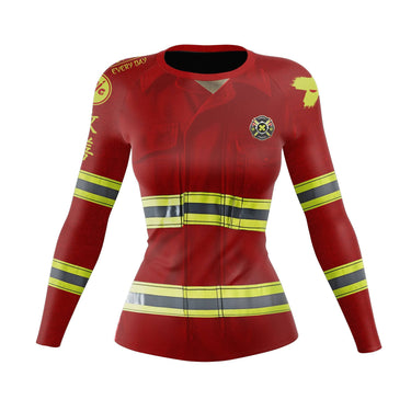 Firefighter Women's BJJ Rash Guard XMARTIAL