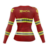 Firefighter Women's BJJ Rash Guard XMARTIAL