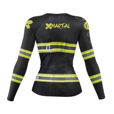 Firefighter Women's BJJ Rash Guard XMARTIAL