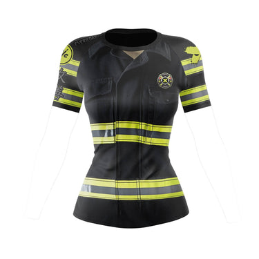 Firefighter Women's BJJ Rash Guard XMARTIAL