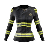 Firefighter Women's BJJ Rash Guard XMARTIAL