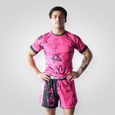 Flamazing BJJ Rash Guard XMARTIAL