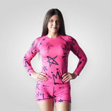 Flamazing Women's BJJ Rash Guard XMARTIAL