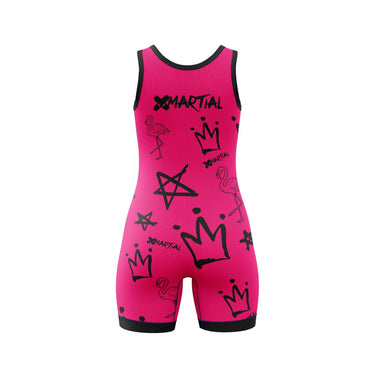 Flamazing Women's Wrestling Singlet XMARTIAL