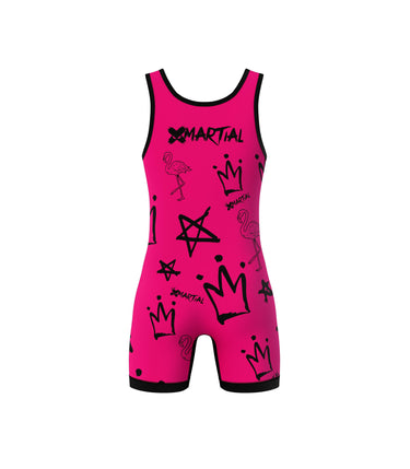 Flamazing Wrestling Singlet XMARTIAL