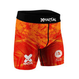 Flame BJJ/MMA Compression Shorts XMARTIAL