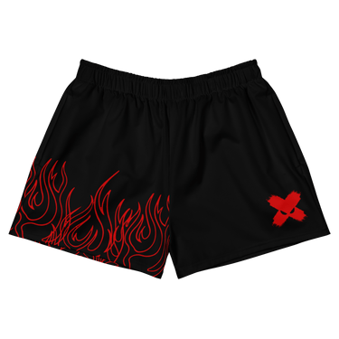 Flaming Inferno Cotton Shorts XMARTIAL