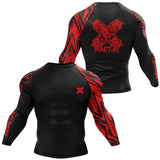 Full Minimalist Rank BJJ Rash Guard XMARTIAL