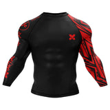 Full Minimalist Rank BJJ Rash Guard XMARTIAL