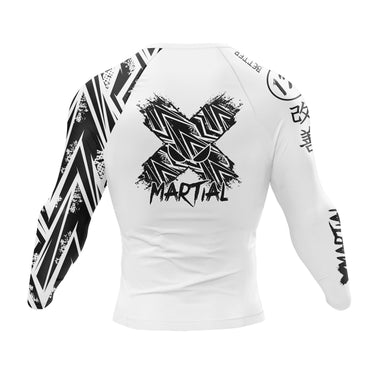 Full Minimalist Rank BJJ Rash Guard XMARTIAL