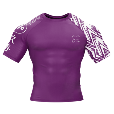 Full Minimalist Rank BJJ Rash Guard XMARTIAL