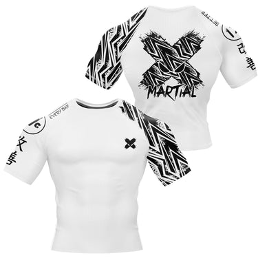 Full Minimalist Rank BJJ Rash Guard XMARTIAL