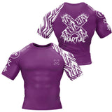 Full Minimalist Rank BJJ Rash Guard XMARTIAL