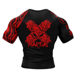 Full Minimalist Rank BJJ Rash Guard XMARTIAL