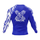 Full Minimalist Rank BJJ Rash Guard XMARTIAL