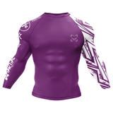 Full Minimalist Rank BJJ Rash Guard XMARTIAL