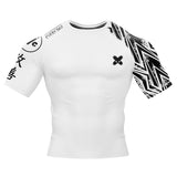 Full Minimalist Rank BJJ Rash Guard XMARTIAL