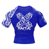 Full Minimalist Rank BJJ Rash Guard XMARTIAL