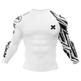 Full Minimalist Rank BJJ Rash Guard XMARTIAL