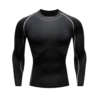 Functional Kids Long Sleeve Black Compression Shirt XMARTIAL