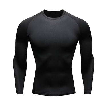 Functional Kids Long Sleeve Black Compression Shirt XMARTIAL