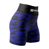 Geometric Camo Rank Women's BJJ/MMA Compression Shorts XMARTIAL