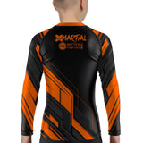 Geometric Precision Kids Rank BJJ Rash Guard XMARTIAL