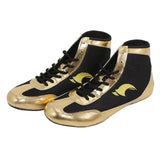 Gold Shimmering Wrestling Shoes XMARTIAL