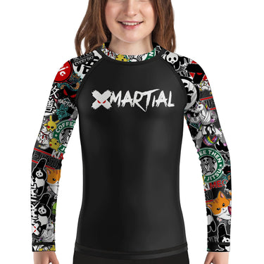 Graffiti Kids Rash Guard XMARTIAL