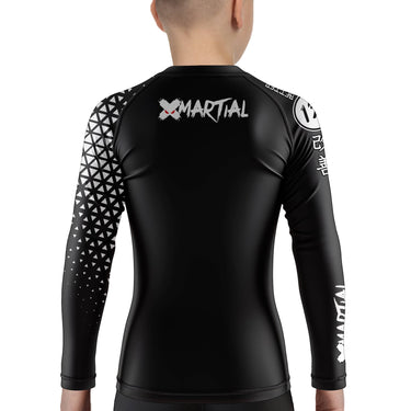 Grappler Kids Rank BJJ Rash Guard XMARTIAL