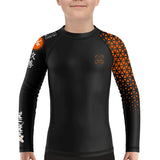 Grappler Kids Rank BJJ Rash Guard XMARTIAL