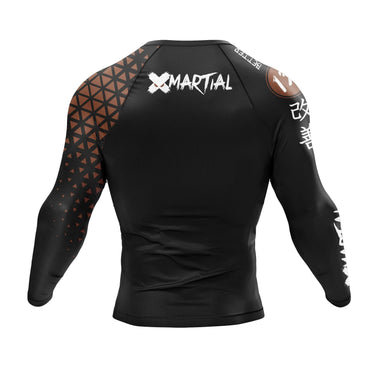 Grappler Rank BJJ Rash Guard XMARTIAL