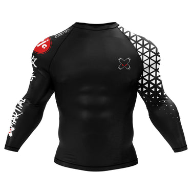 Grappler Rank BJJ Rash Guard XMARTIAL