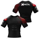 Grappler Rank BJJ Rash Guard XMARTIAL