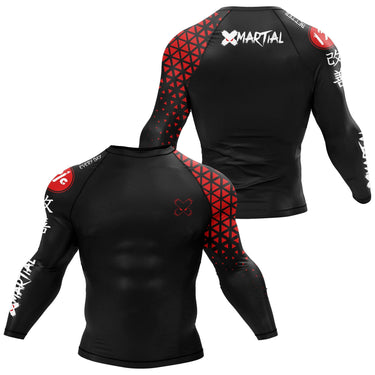 Grappler Rank BJJ Rash Guard XMARTIAL