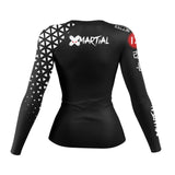 Grappler Women's Rank BJJ Rash Guard XMARTIAL