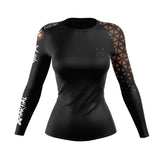 Grappler Women's Rank BJJ Rash Guard XMARTIAL