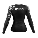 Grappler Women's Rank BJJ Rash Guard XMARTIAL