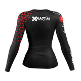 Grappler Women's Rank BJJ Rash Guard XMARTIAL